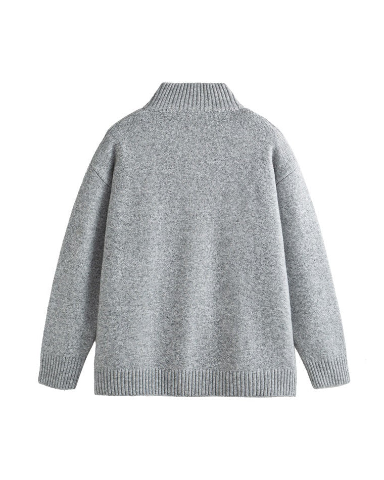 The Riverset Vintage Zipper Cardigan