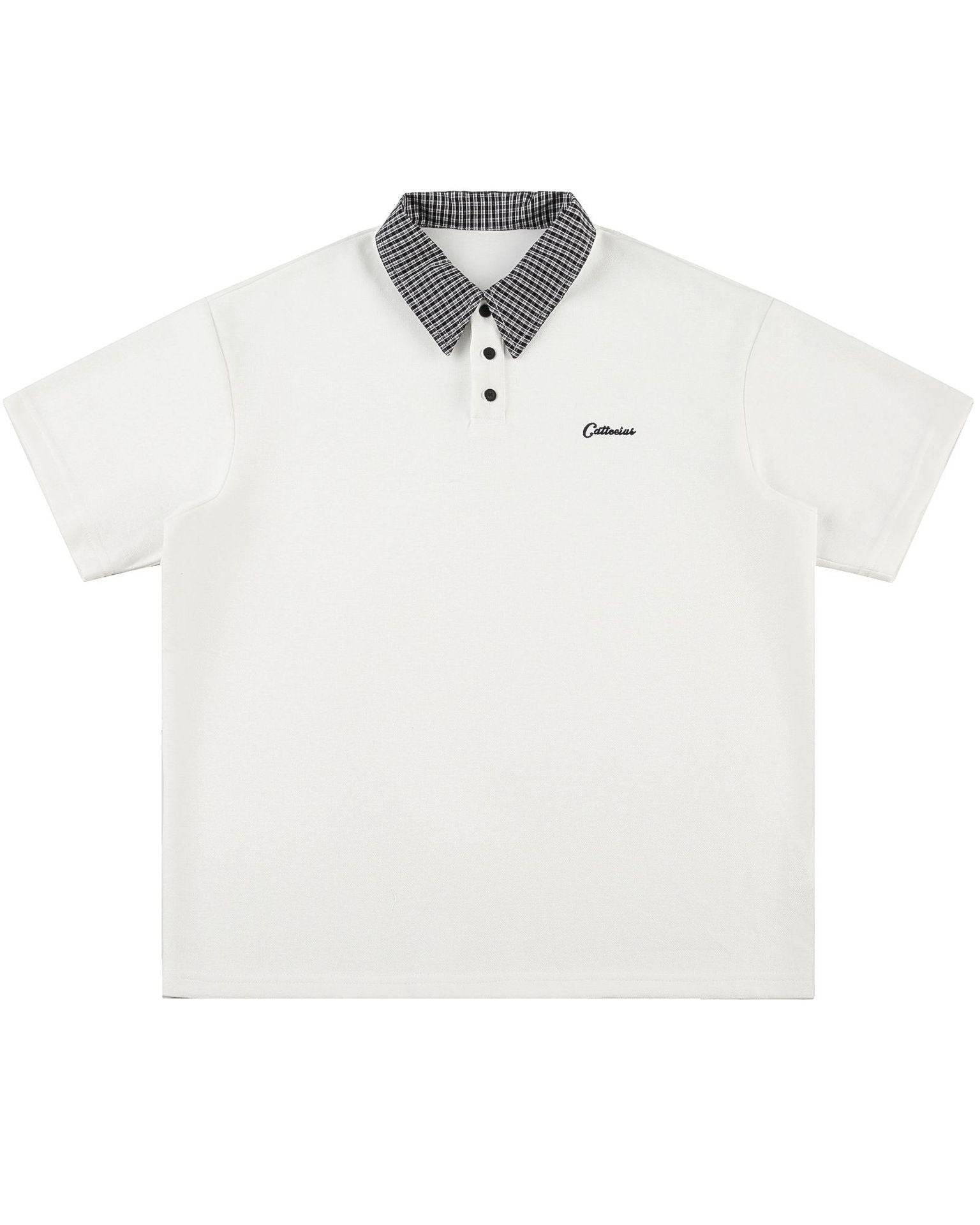 The Valeform Textured Knit Polo Shirt