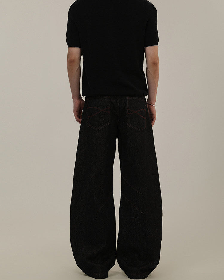 Contemporary Dark Denim Jeans