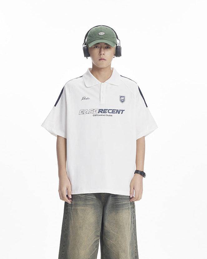 The Lumin Crest Printed Polo