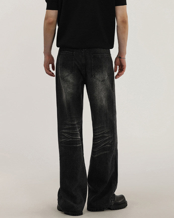 Light Wash Denim Relaxed Jean