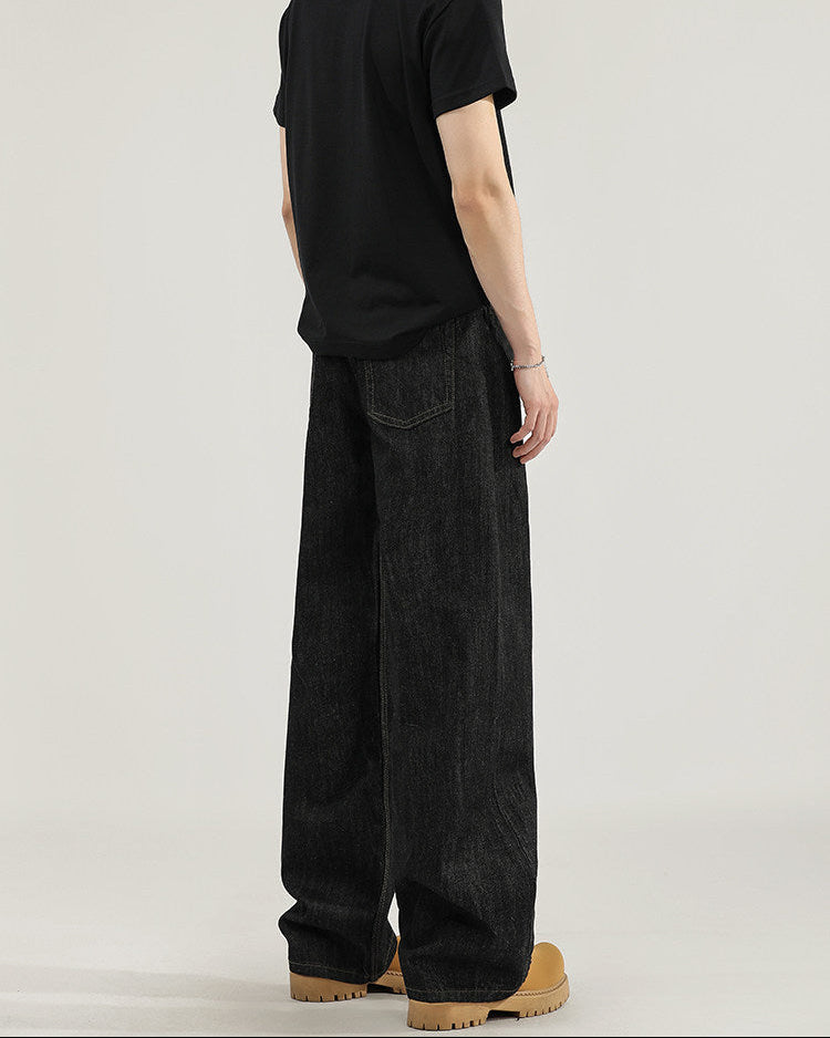 Contemporary Loose Straight Cut Jeans