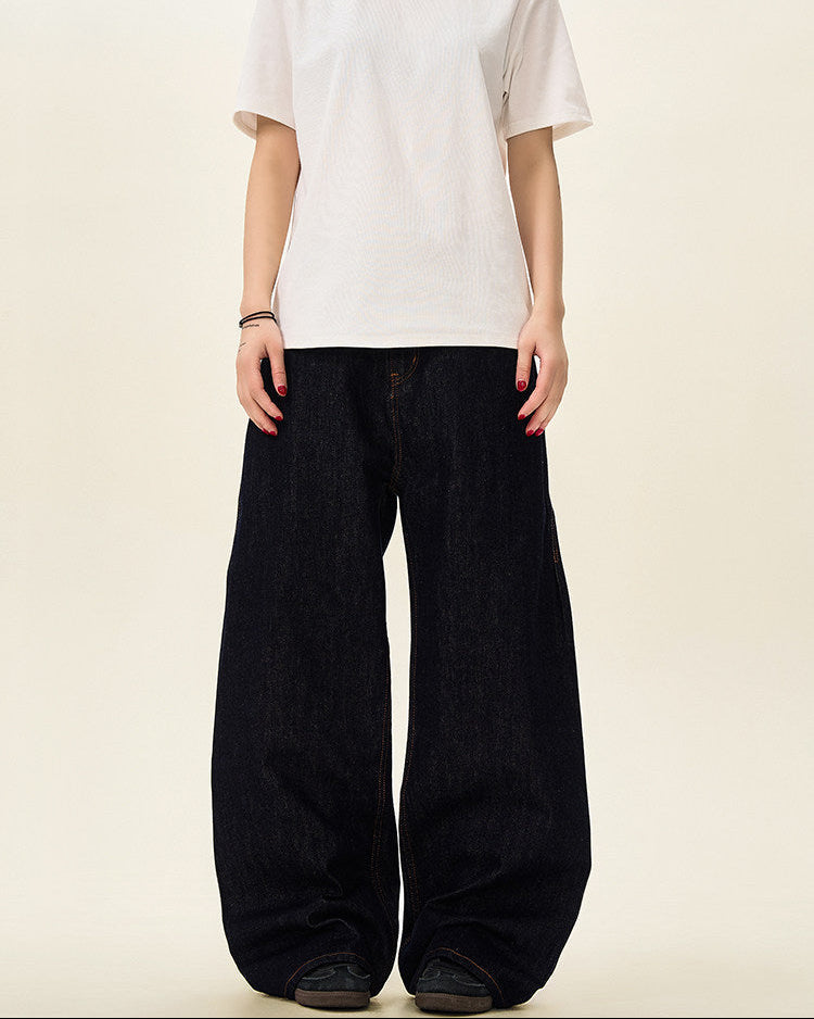 Deep Indigo Relaxed Fit Jeans