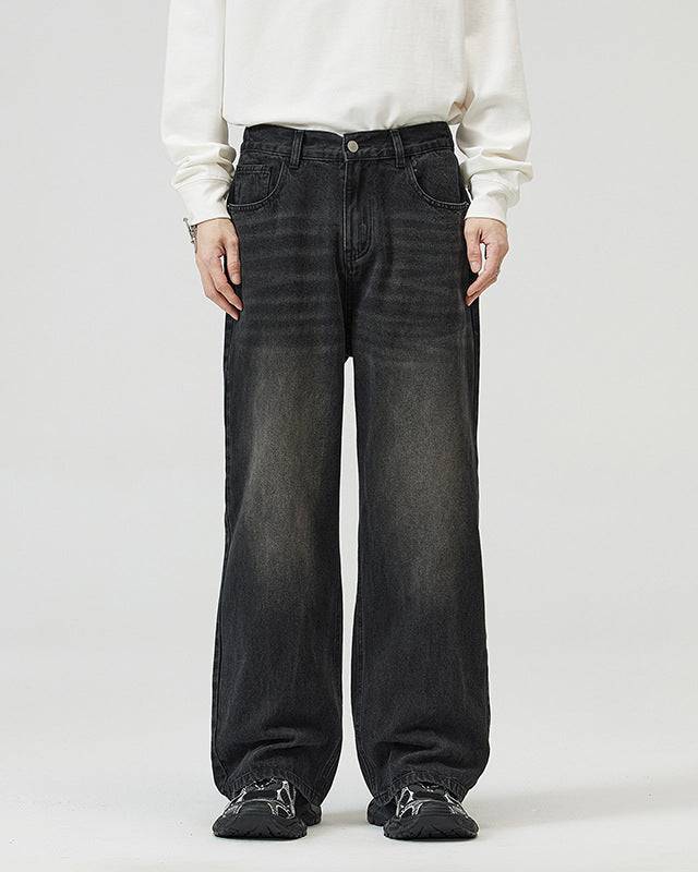 Solen Washed Straight Jeans