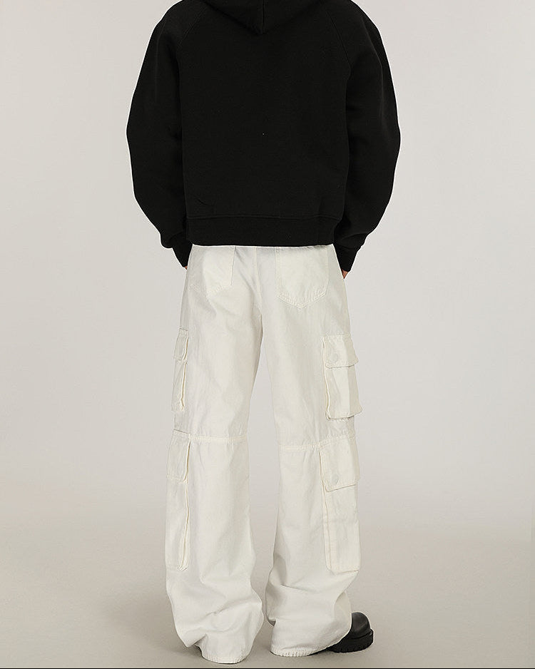 Essential Soft Cotton Cargo Jeans