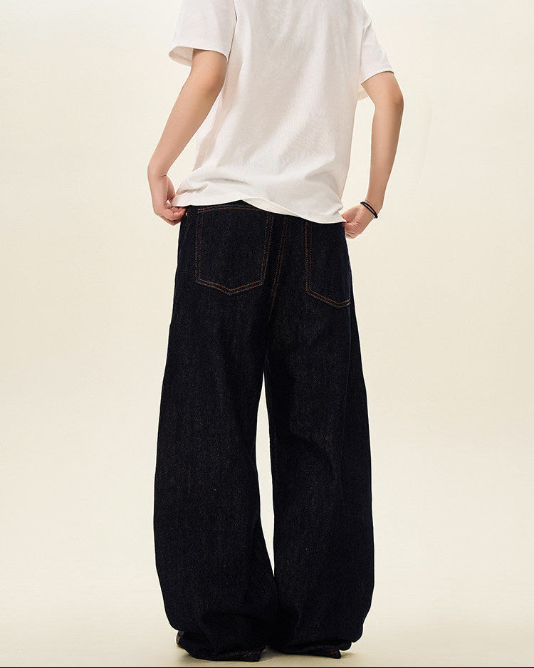 Deep Indigo Relaxed Fit Jeans