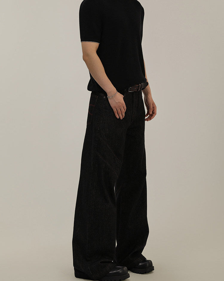 Contemporary Dark Denim Jeans
