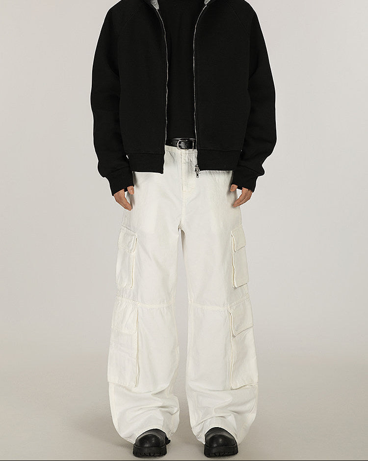Essential Soft Cotton Cargo Jeans