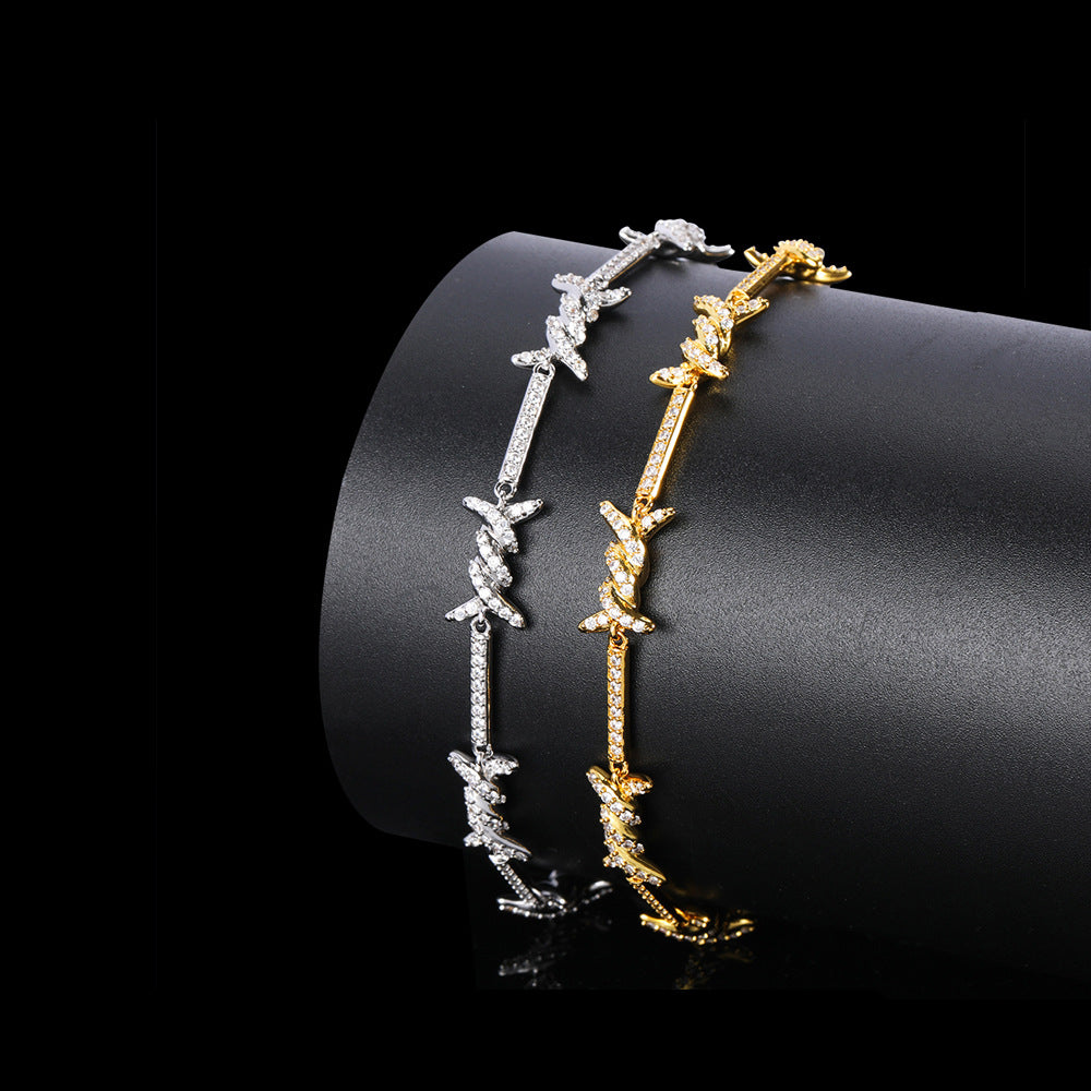Imperial Iced Link Bracelet