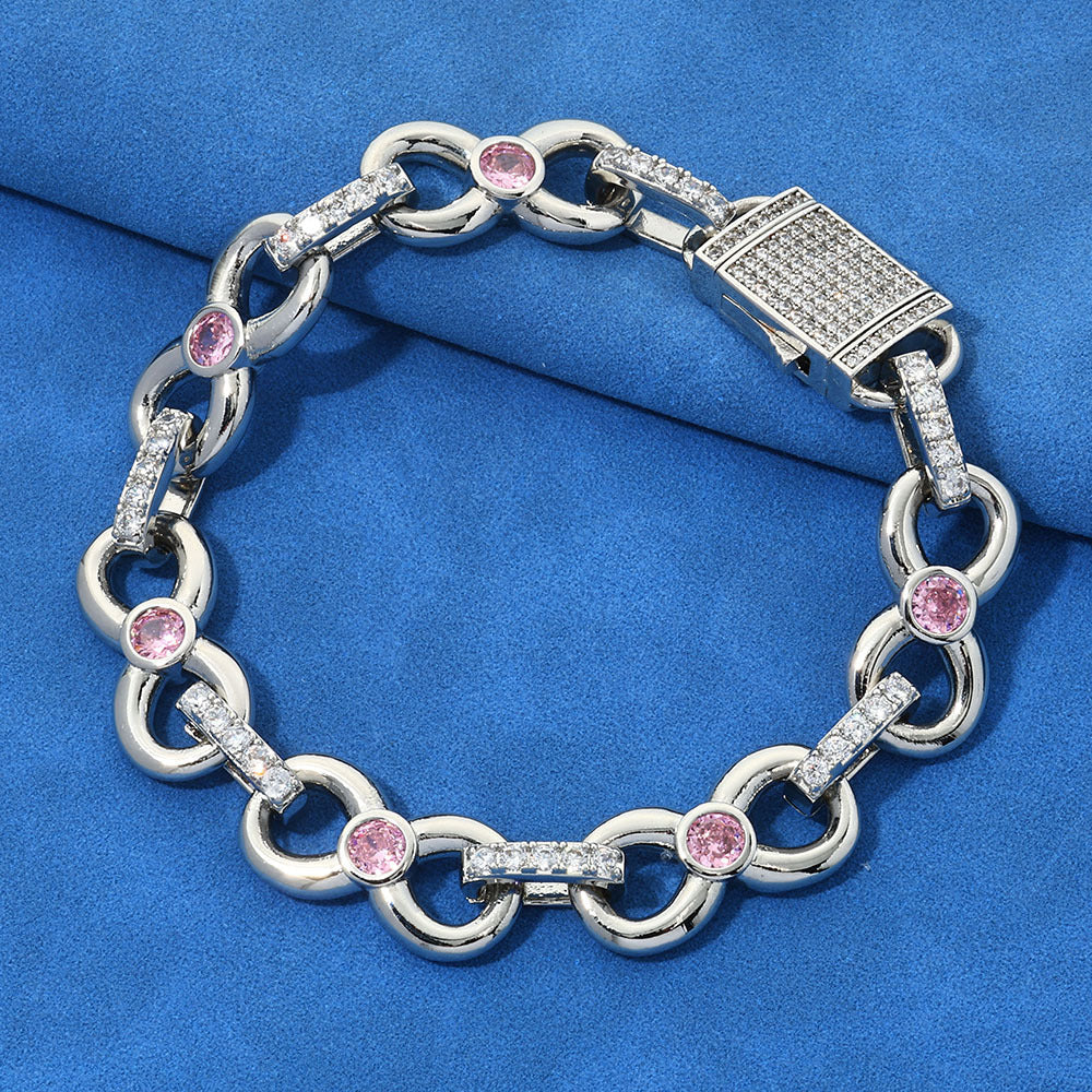Signature Gemstone Link Bracelet