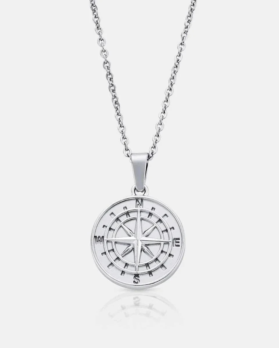 Compass Pendant Necklace
