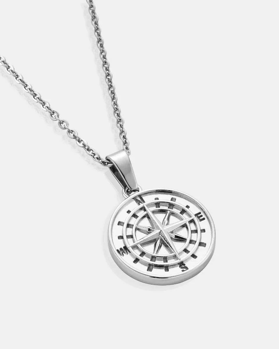 Compass Pendant Necklace