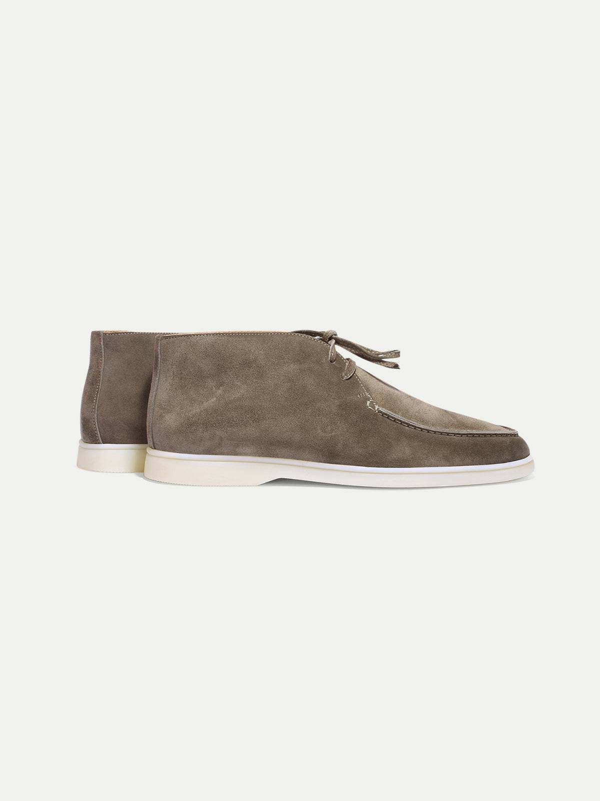 Olive City Loafer With Laces