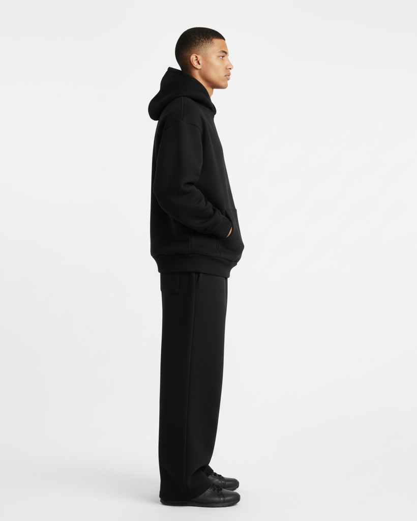 2-piece Loose Fit Hoodie and Joggers Set