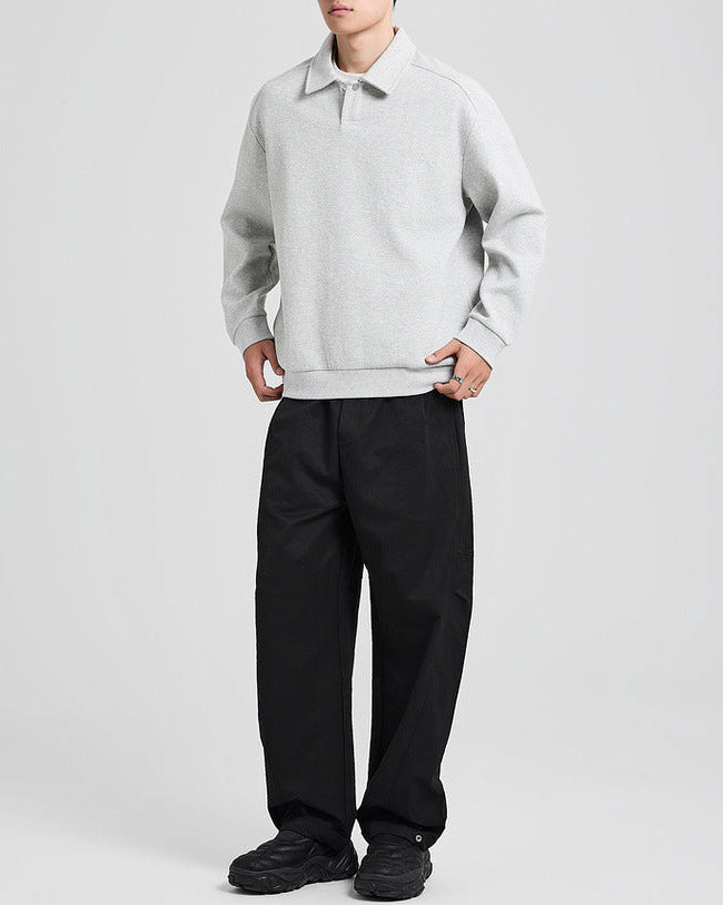 The Sutherland Jacquard Polo Sweater