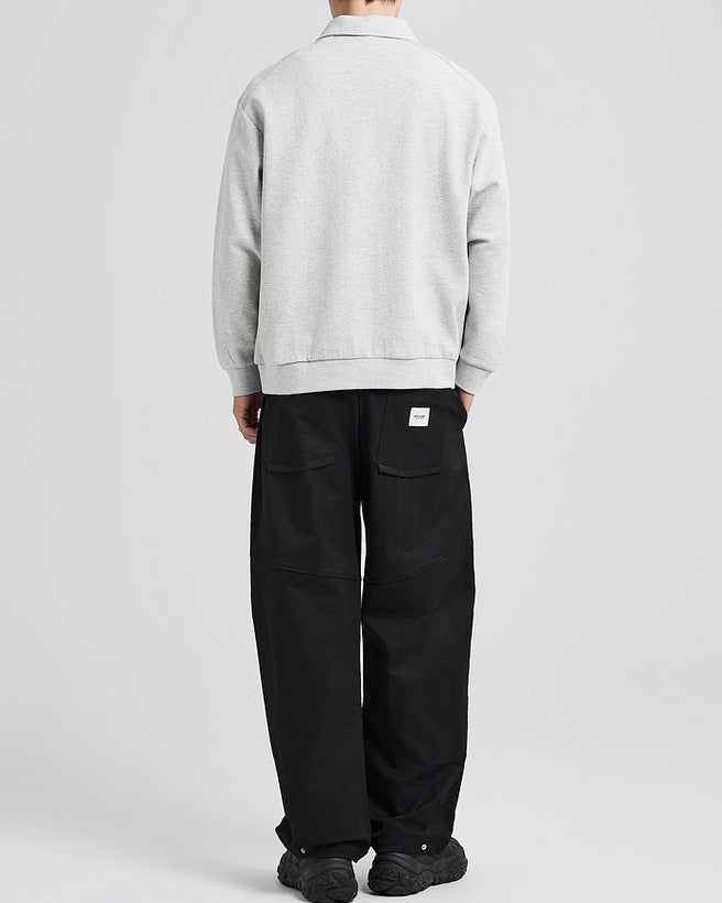 The Sutherland Jacquard Polo Sweater