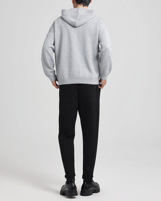 The Half-Zip Hooded Knit Sweater