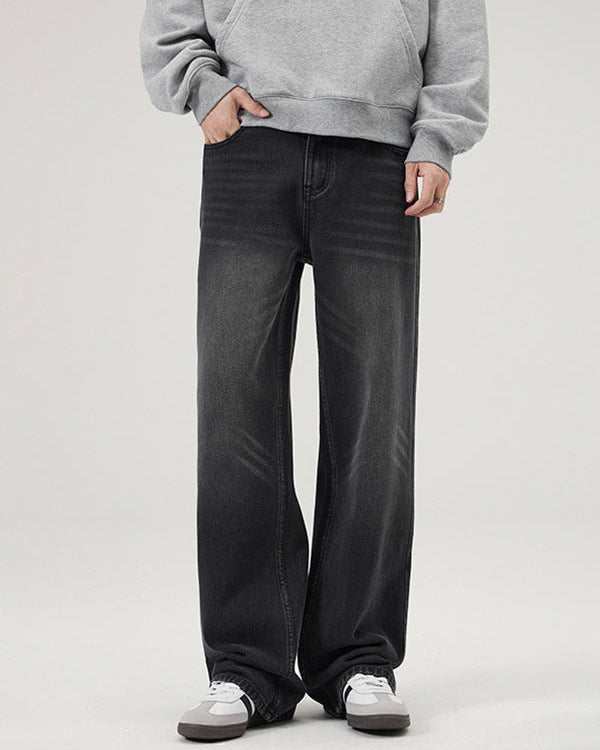 Arden Fleece-Lined Straight Jeans