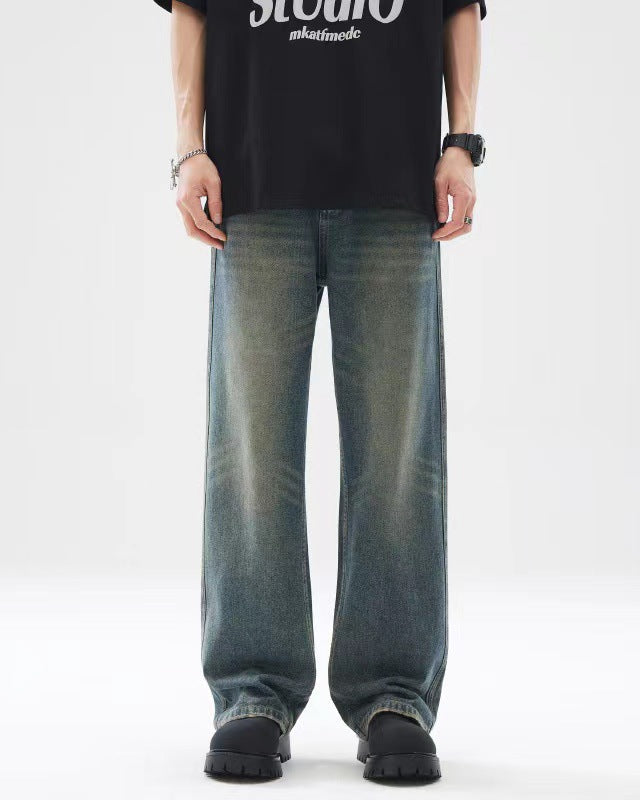 Arden Fleece-Lined Straight Jeans