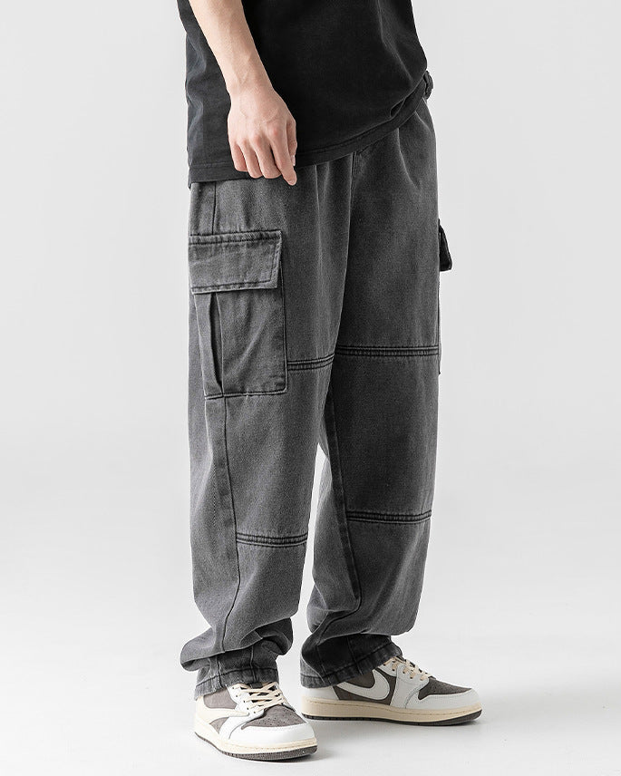 The Arden Washed Utility Denim Jeans