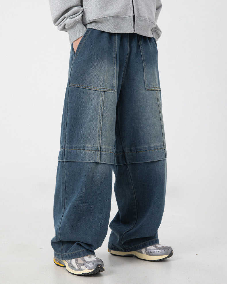 The Split Hem Structure Jeans