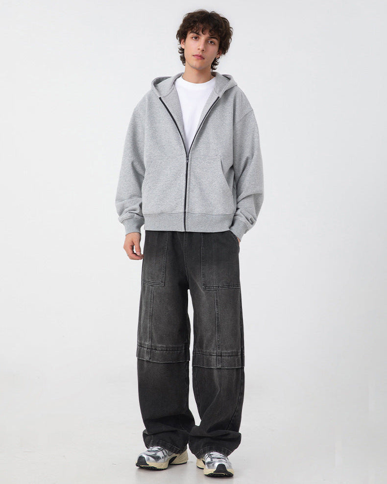 The Split Hem Structure Jeans