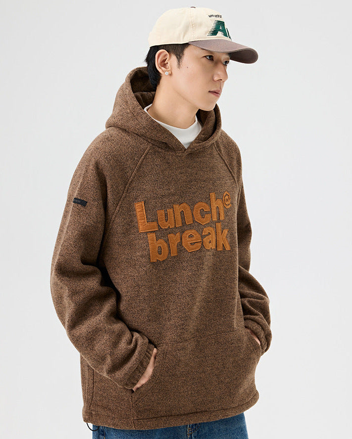 The Elmwood Preppy Vintage Hoodie Jacket