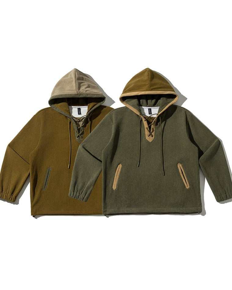 The Urban Weave Corduroy Hoodie Sweater