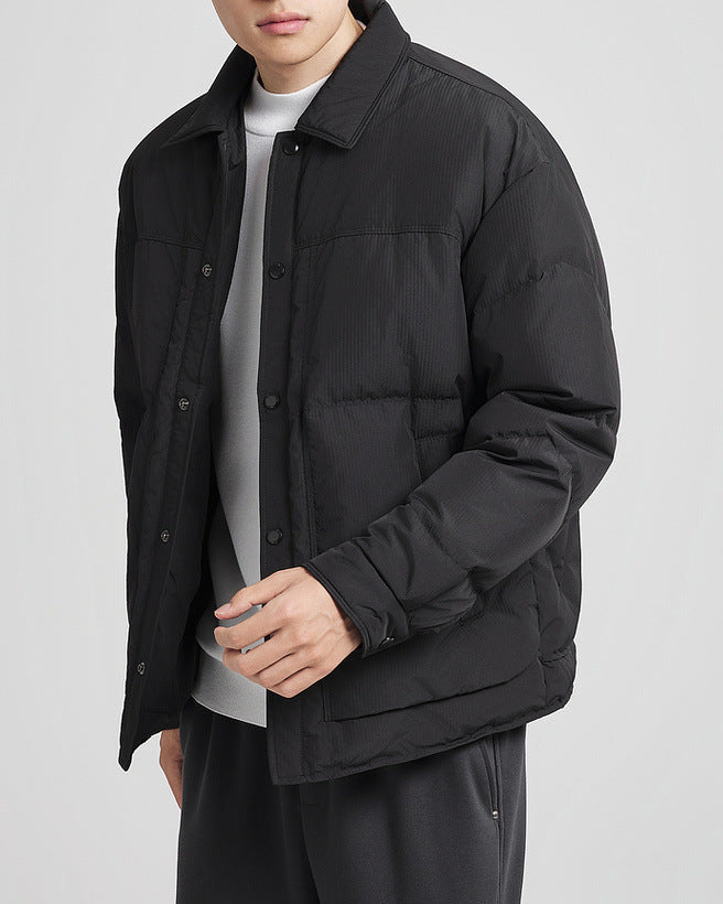 The Winter Plaid Luxe Jacquard Down Jacket