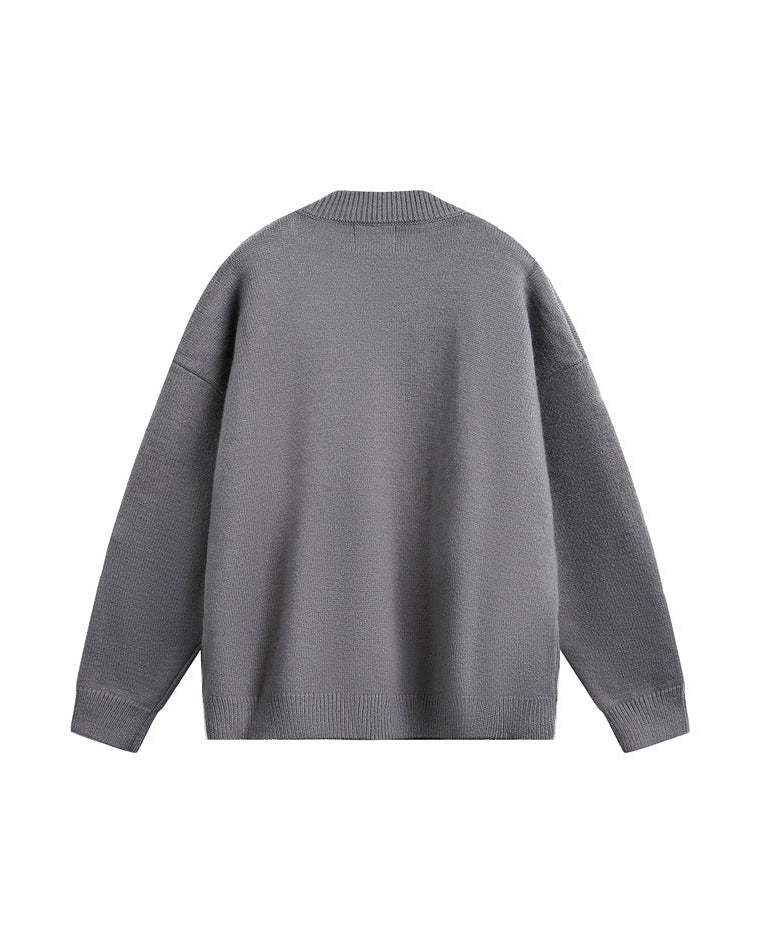 The Rowan Embroidered Knit Cardigan