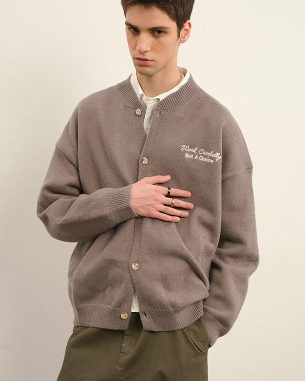 The Rowan Embroidered Knit Cardigan