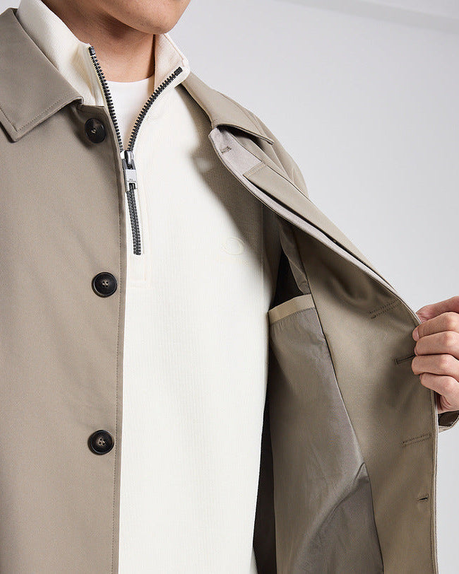 The Tolland Long Trench Jacket