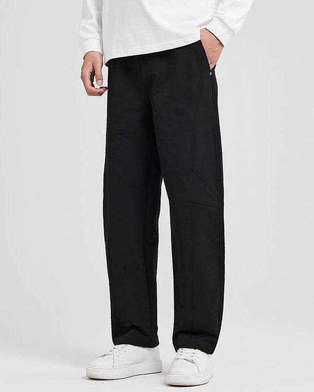 The Beckett Elastic Straight Pants