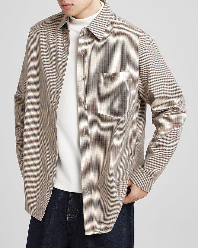 The Carbon Brushed Plaid Shirt