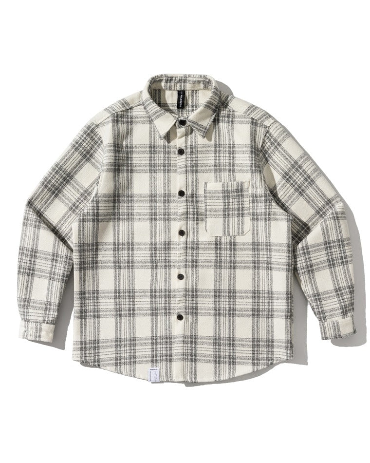 The Harborwood Checked Long Sleeve Overshirt