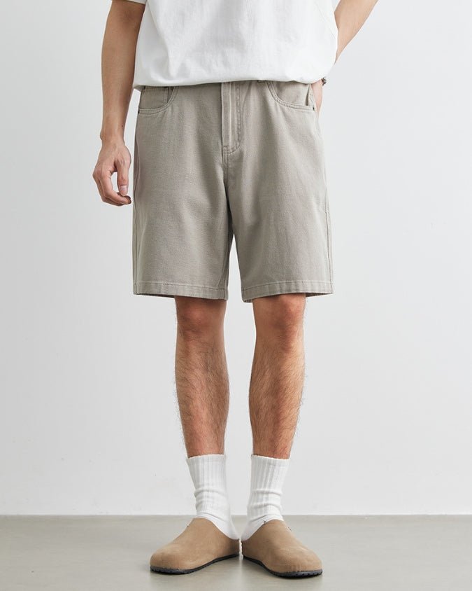 Coastline Canvas Denim Shorts
