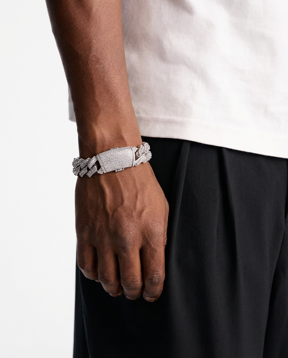 Glacier Iced Cuban Bracelet